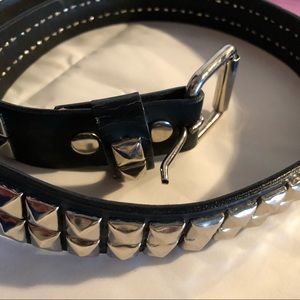 Punk Studded Hot Topic Belt Size 32